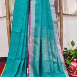 Handloom Linen Saree