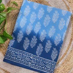 Cotton Handblock Print Saree