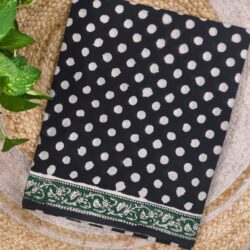 Cotton Handblock Print Saree