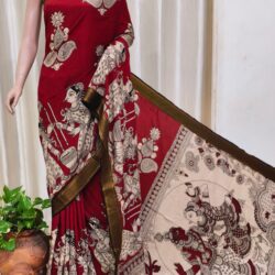 Kalamkari Saree