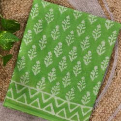 Cotton Handblock Print Saree