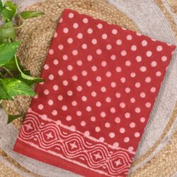 Cotton  Handblock Print Saree