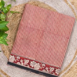 Cotton Handblock Print Saree