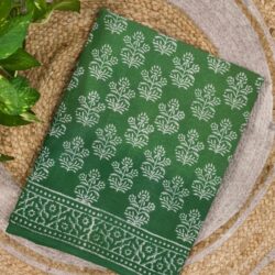 Cotton Handblock Print Saree