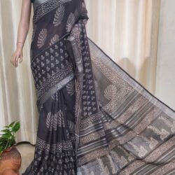 Slub Cotton Handblock Print