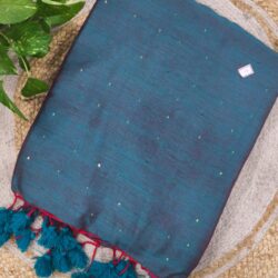 Cotton Sequins Saree