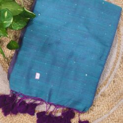 Cotton Sequins Saree