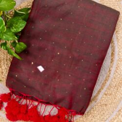 Cotton Sequins Saree