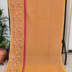 Cotton Embroidery Saree