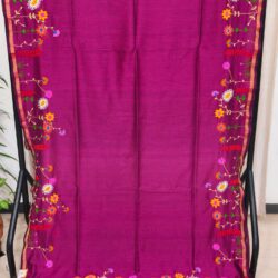 Cotton Embroidery Saree