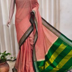 Handloom Cotton Ilkal Saree