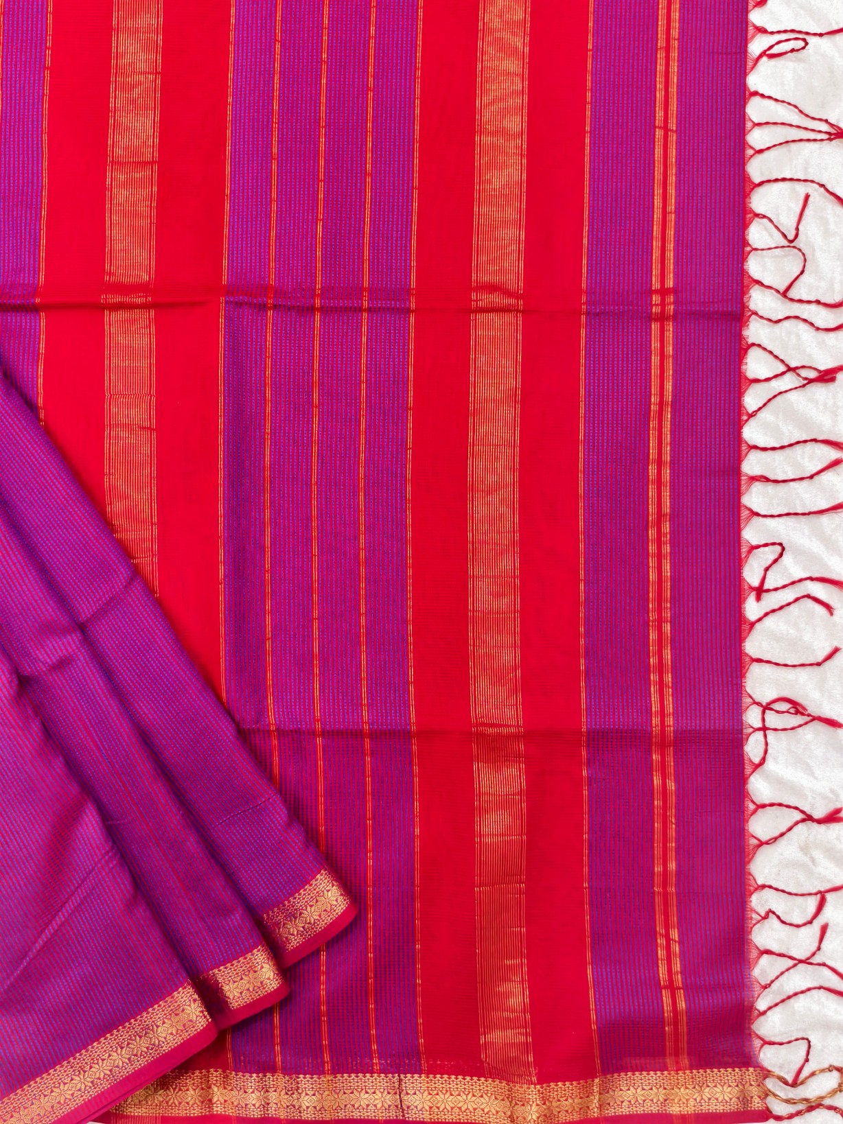 Handloom Garbhareshami Saree - Image 3