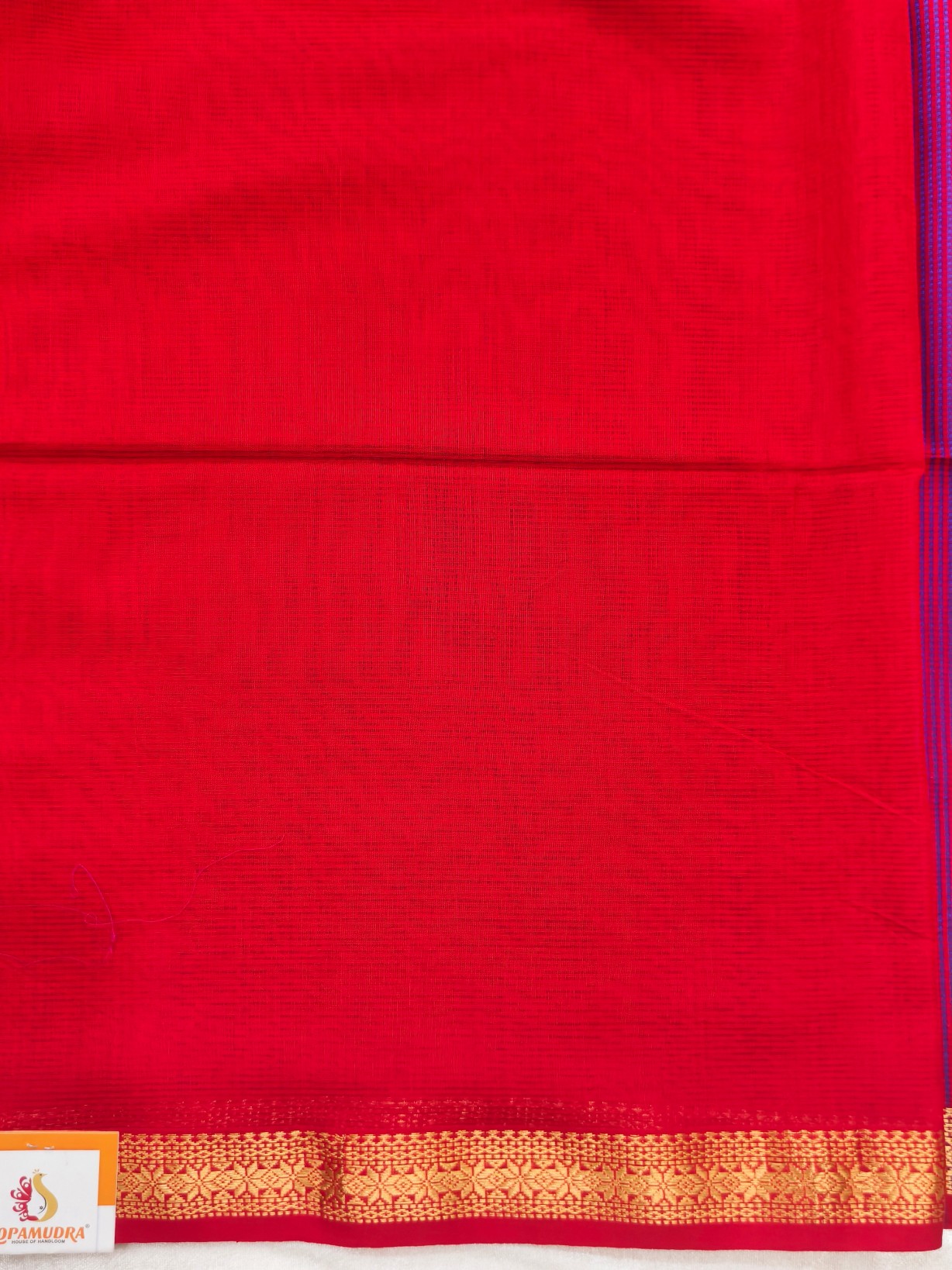 Handloom Garbhareshami Saree - Image 4