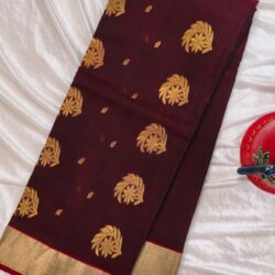 Handloom Silk Cotton Chanderi Saree