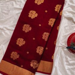 Handloom Silk Cotton Chanderi Saree