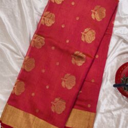 Handloom Silk Cotton Chanderi Saree