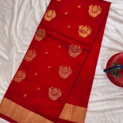 Handloom Silk Cotton Chanderi Saree