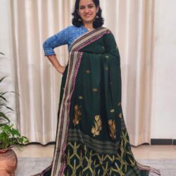 Khadi Cotton Jamdani Saree