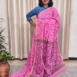 Khadi Cotton Jamdani Saree