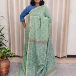 Khadi Cotton Jamdani Saree