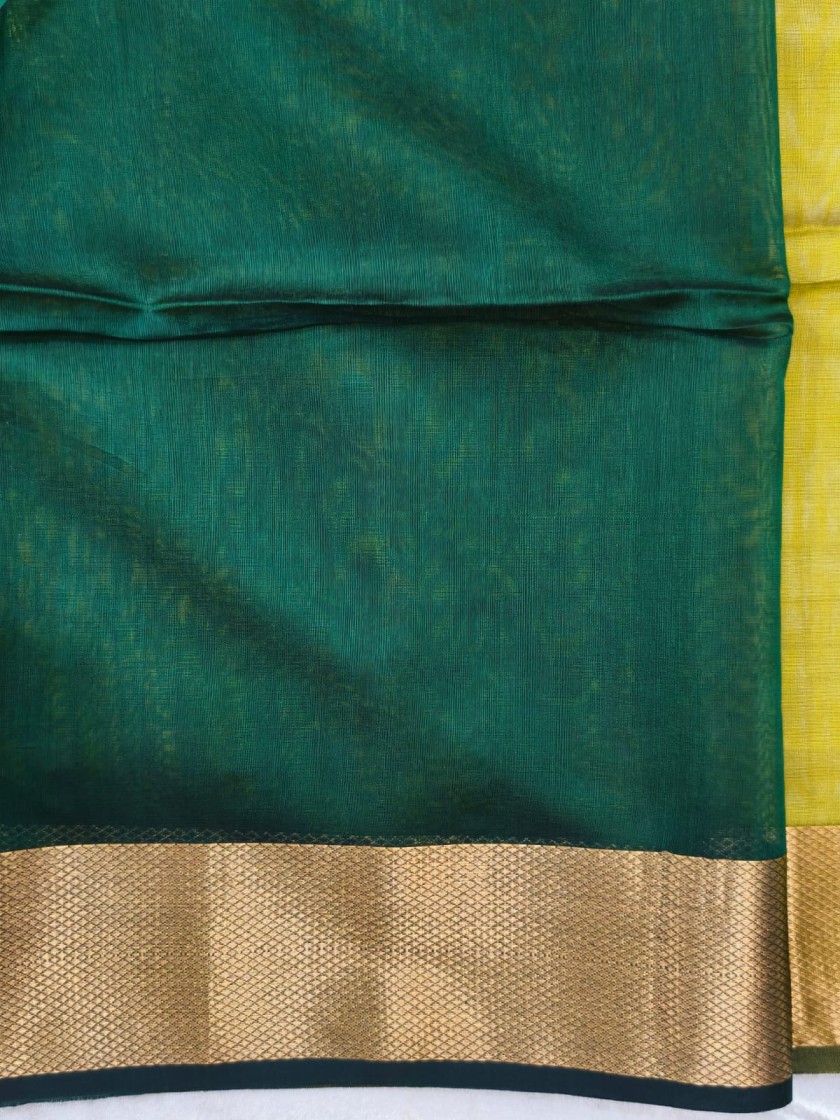 Handloom Maheshwari Saree - Image 3