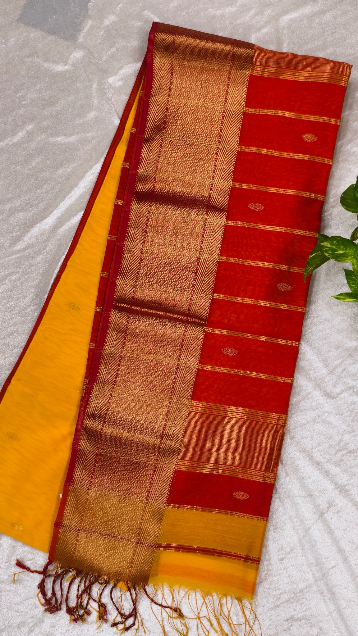 Handloom Maheshwari Saree