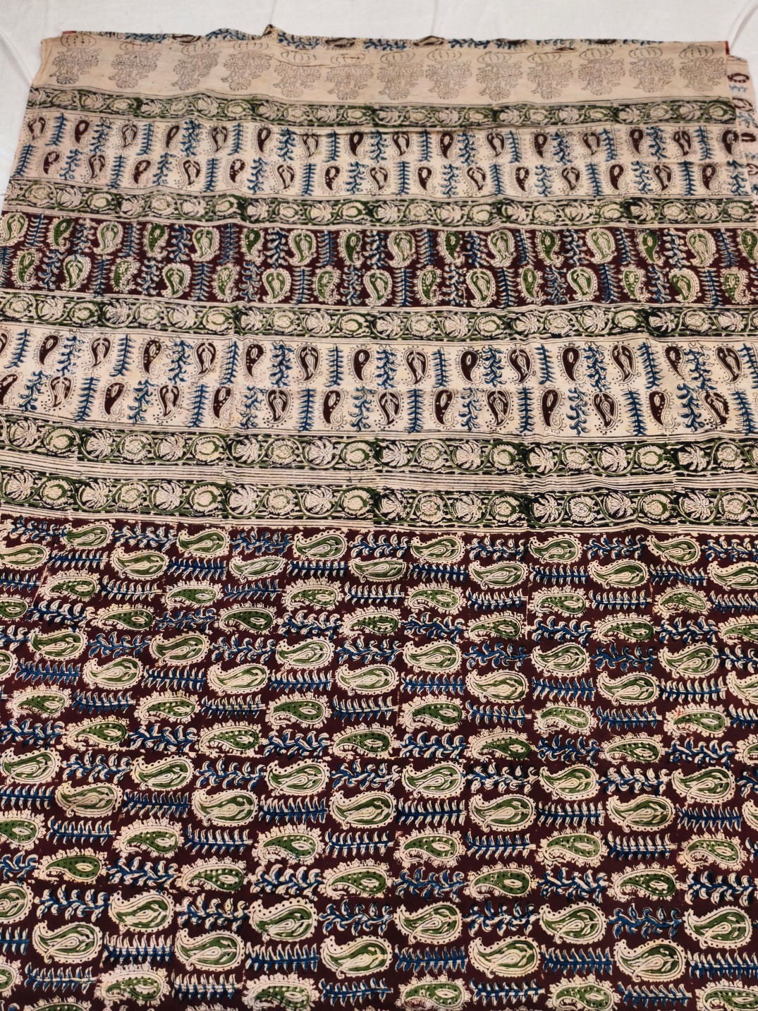 Cotton Kalamkari Saree - Image 5