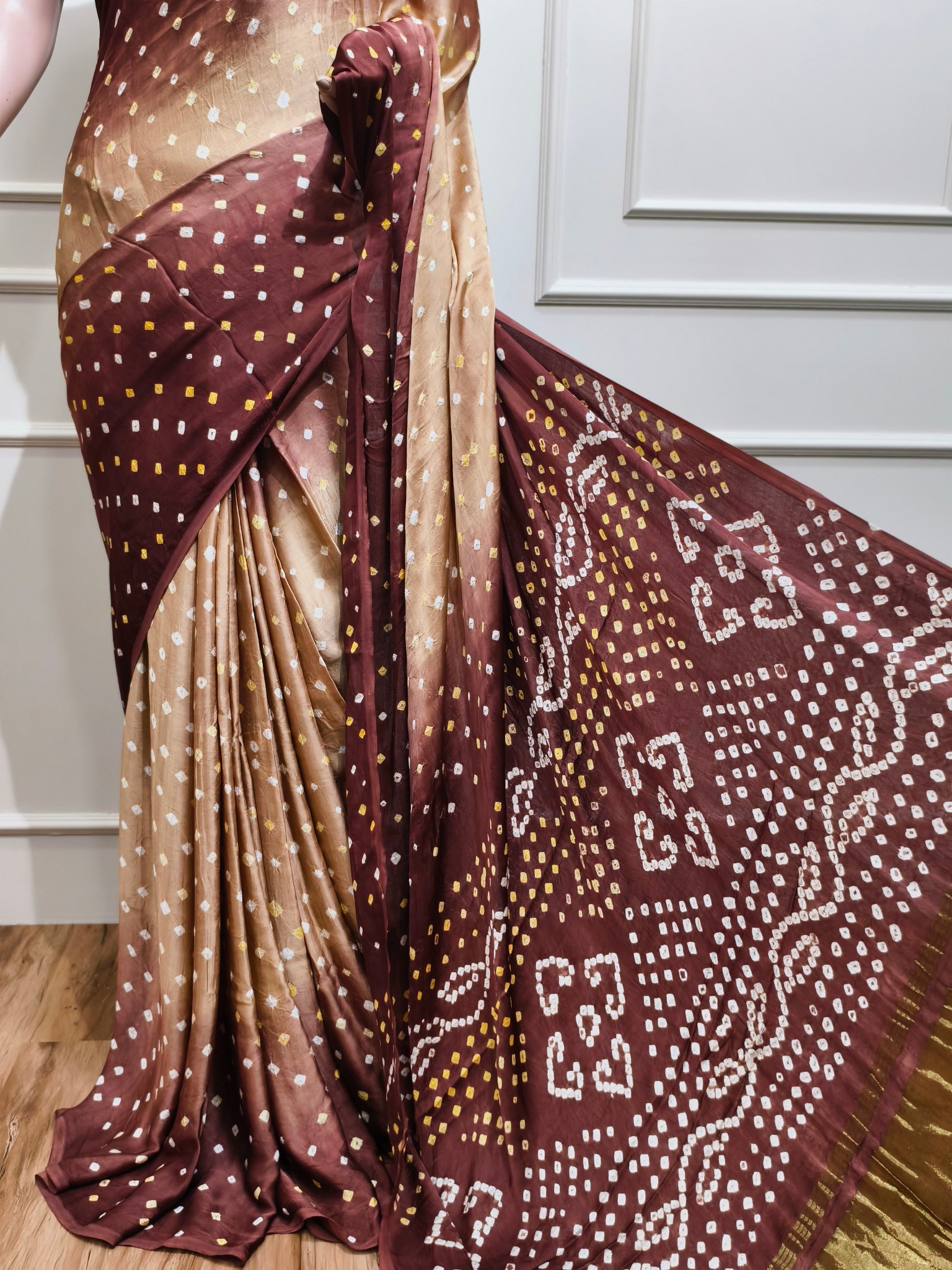 Modal Silk Bandhani - Image 3