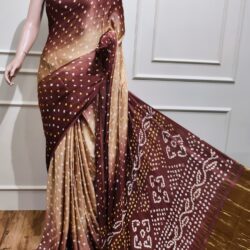 Modal Silk Bandhani