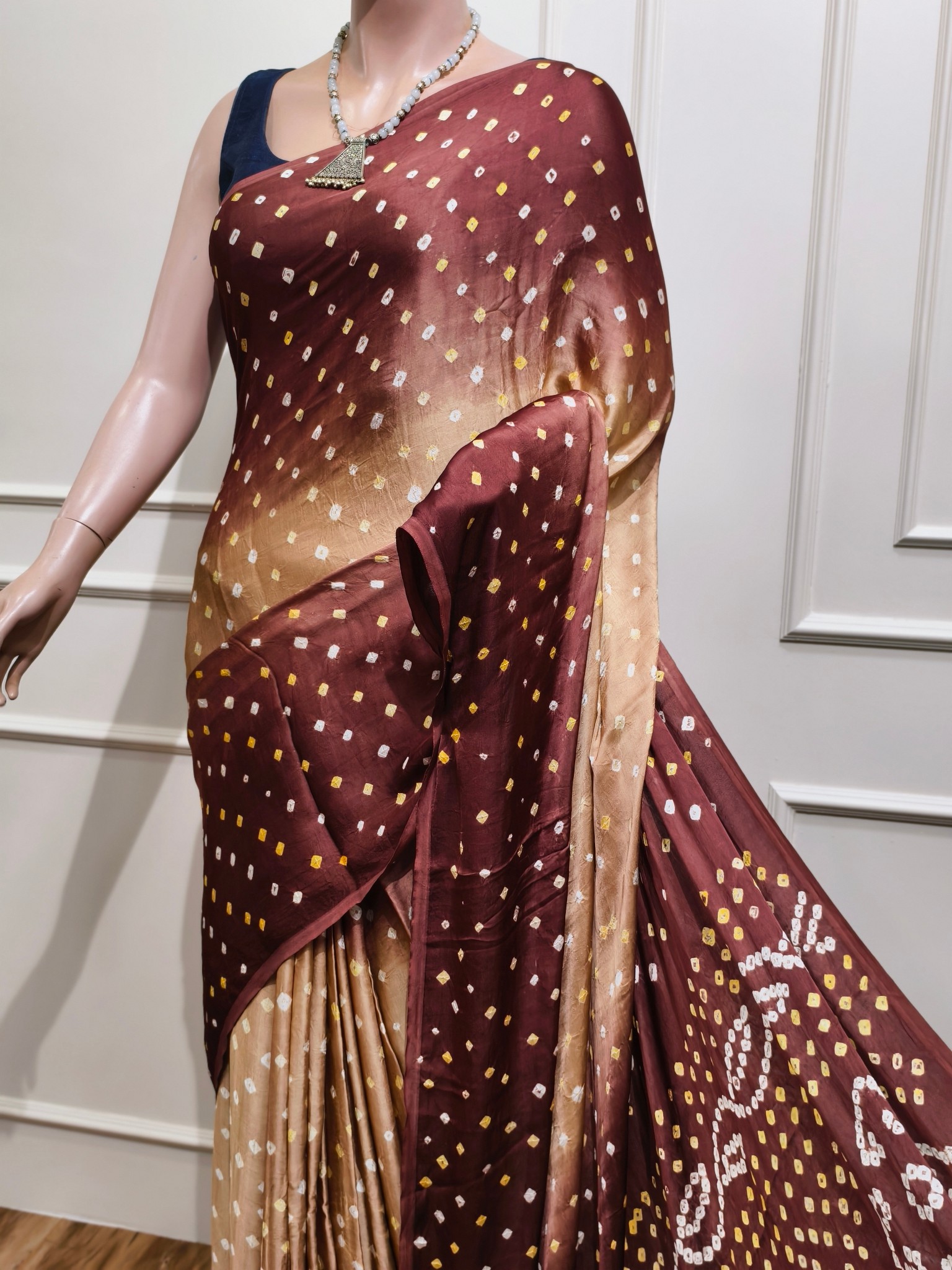 Modal Silk Bandhani - Image 4