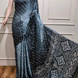 Modal silk Bandhani