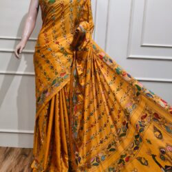 Art Silk Kantha Saree