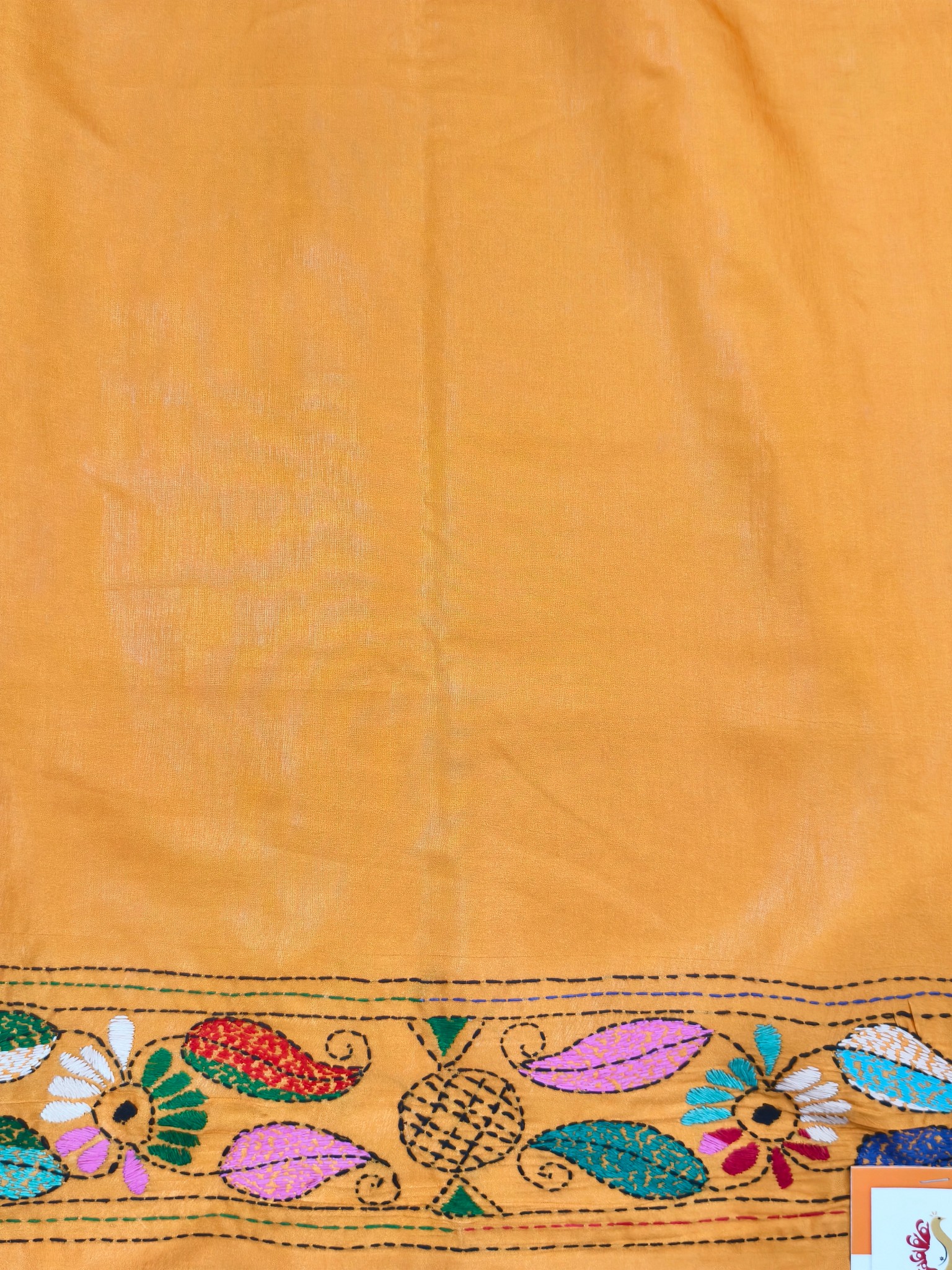 Art Silk Kantha Saree - Image 5