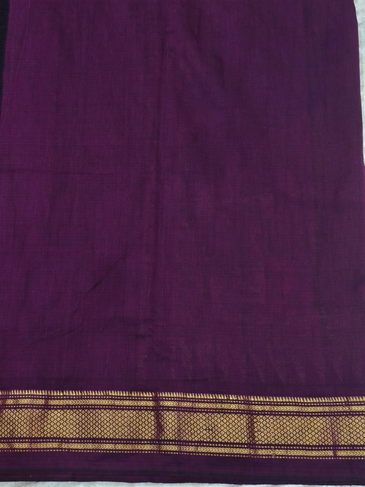 Handwoven Cotton Paithani Saree - Image 6