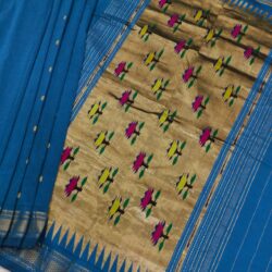 Handwoven Cotton Paithani Saree